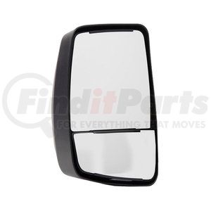 715985 by VELVAC - 2020XG Series Door Mirror - Black, Driver Side