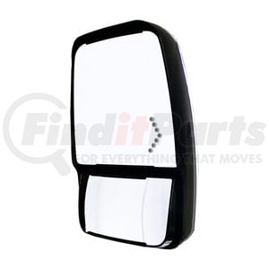 Velvac 718716 Door Mirror Door Mirror - Black, Passenger Side