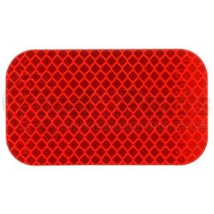 98176R by TRUCK-LITE - Reflective Tape - Retro Red, 2' x 3-1/2" Rectangle