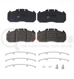 23D1310 by TORQSTOP - Disc Brake Pad Set - with Hardware, FMSI No. D1310-8425, 23K GAWR