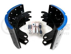 23K4591DXQ by TORQSTOP - Drum Brake Shoe Kit - 12.25 in. Drum Dia., 7.5 in. Shoe Width, 4591DX FMSI