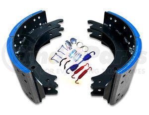 23K4515Q by TORQSTOP - Drum Brake Shoe Kit - 16.5 in. Drum Dia., 7 in. Shoe Width, 4515Q FMSI