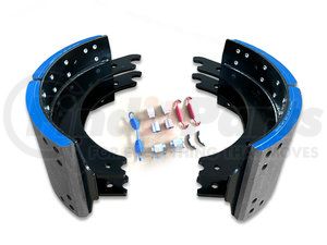 23K4707Q by TORQSTOP - Drum Brake Shoe Kit - 16.5 in. Drum Dia., 7 in. Shoe Width, 4707Q FMSI