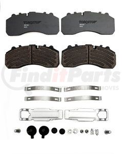 29D1203 by TORQSTOP - Disc Brake Pad Set - with Hardware, FMSI No. D1203-8323, 29K GAWR