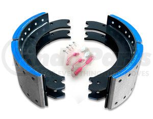 23K4725ES2 by TORQSTOP - Drum Brake Shoe Kit - 16.5 in. Drum Dia., 6 in. Shoe Width, 4725ES2 FMSI