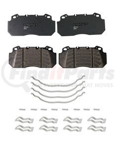 29D1312 by TORQSTOP - Disc Brake Pad Set - with Hardware, FMSI No. D1312-8427, 29K GAWR