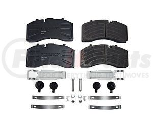 29D1369 by TORQSTOP - Disc Brake Pad Set - with Hardware, FMSI No. D1369-8479, 29K GAWR