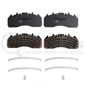 29D1708 by TORQSTOP - Disc Brake Pad Set - with Hardware, FMSI No. D1708-8931, 29K GAWR