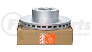 RHM76621 by TORQSTOP - Disc Brake Rotor - Hat Type, w/o Hardware, Meritor® ELSA 2, 3/4" BCD