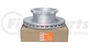 RUB76617 by TORQSTOP - Disc Brake Rotor - U-Shaped Type, With Hardware, For Trucks / Trailers