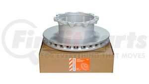 RUW76613 by TORQSTOP - Disc Brake Rotor - U-Shaped Type, With Hardware, Wabco PAN™ 22