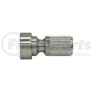 3001895 by BUYERS PRODUCTS - 1-13/16" 21 Spline Male Stub Shaft, Aluminum, Mechanical Crank Arm Style