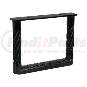5230912 by BUYERS PRODUCTS - Black Powder Coated Cable Type Truck Step - 9 x 12 x 1.38in. Deep