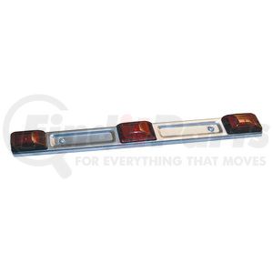5621720 by BUYERS PRODUCTS - Stainless Steel Id Bar Light with 9 LEDs