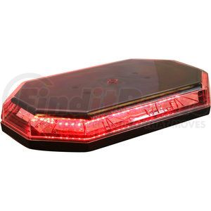 8891063 by BUYERS PRODUCTS - Light Bar - 12-24VDC, Red, LED, Magnetic or Permanent