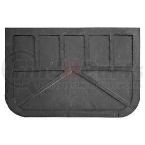 b1812lsp by BUYERS PRODUCTS - Mud Flap - Heavy Duty, Black, Rubber, 18 x 12 inches