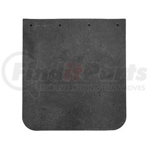 b1820lsp by BUYERS PRODUCTS - Mud Flap - Heavy Duty, Black, Rubber, Plain, Bolt-On, 18" W x 20" H x 0.25" T
