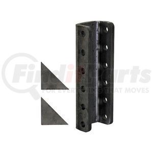 b9912 by BUYERS PRODUCTS - 5-Position Heavy-Duty Channel with Gussets-Used with B16137/B20135