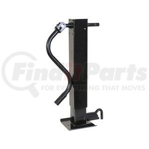0091410h by BUYERS PRODUCTS - Trailer Jack - 12 in. Heavy-Duty, Side Pin 4 in. Square with Handle