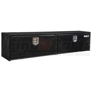 1702950 by BUYERS PRODUCTS - Truck Tool Box - Black, Steel, Topsider, 16 x 13 x 88 in.