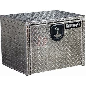 1705130 by BUYERS PRODUCTS - Truck Tool Box - Diamond Tread Aluminum Underbody, 24 x 24 x 24 in.