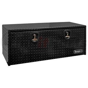 1725110 by BUYERS PRODUCTS - 18 x 18 x 48in. Black Diamond Tread Aluminum Underbody Truck Box