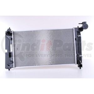 Nissens 646321 Radiator Radiator w/Integrated Transmission Oil Cooler