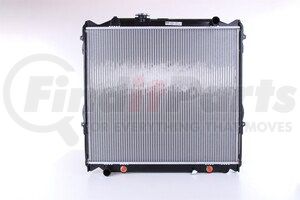 647551 by NISSENS - Radiator w/Integrated Transmission Oil Cooler