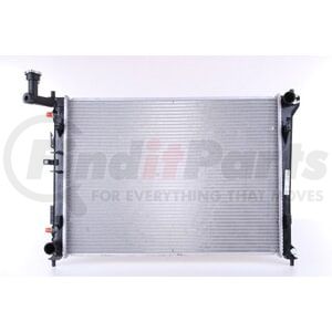 67076 by NISSENS - Radiator w/Integrated Transmission Oil Cooler