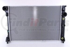 67162 by NISSENS - Radiator w/Integrated Transmission Oil Cooler