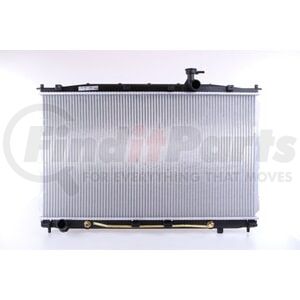 67505 by NISSENS - Radiator w/Integrated Transmission Oil Cooler