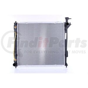 Nissens 675046 Radiator Radiator w/Integrated Transmission Oil Cooler