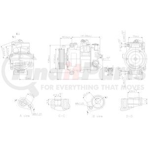 Nissens 89415 A/C Compressor Air Conditioning Compressor with Clutch
