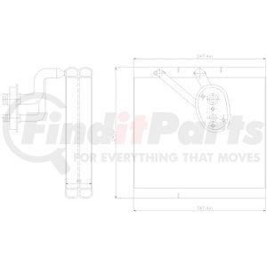 92388 by NISSENS - Air Conditioning Evaporator Core