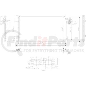 941286 by NISSENS - Air Conditioning Condenser/Receiver Drier Assembly