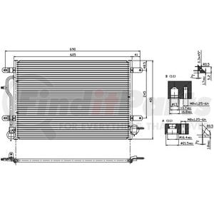 94583 by NISSENS - Air Conditioning Condenser