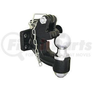 10052 by BUYERS PRODUCTS - 10 Ton Combination Hitch with Mounting Kit 2in. Ball Bh10 Series