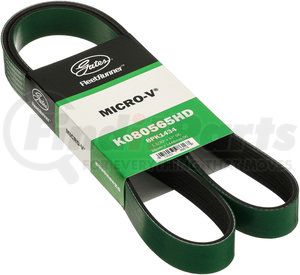 K080565HD by GATES - Serpentine Belt - FleetRunner Heavy-Duty Micro-V Serpentine Drive Belt