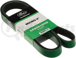 K080810HD by GATES - Serpentine Belt - FleetRunner Heavy-Duty Micro-V Serpentine Drive Belt