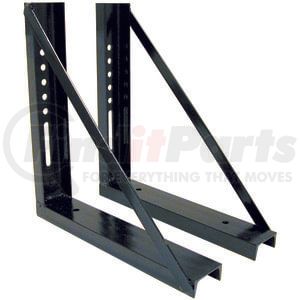 Buyers Products 1701005b Truck Tool Box Mounting Kit Truck Tool Box Mounting Kit - 18 x 18 in. Bolted, Black, Structural