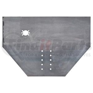 1809027a by BUYERS PRODUCTS - Fabricators Pintle Mount Hitch Plate - 3/4" Thick x 34.5" Length x 23.5" Width