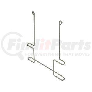 400bz by BUYERS PRODUCTS - Galvanized Anti-Sail Brackets for Use with 20in. Wide Mud Flaps