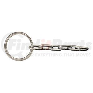 58r5ss by BUYERS PRODUCTS - Stainless Welded Ring with 5 Links Of Chain for L001 Tailgate Release Lever