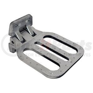 fs2797ch by BUYERS PRODUCTS - Bumper Step - Large, Chrome Plated, Steel, Folding Style, Bolt-On