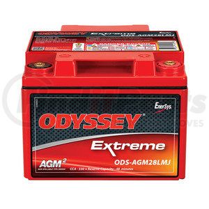 ODS-AGM28LMJ by ODYSSEY BATTERIES - Powersport Series AGM Battery - Metal Jacket