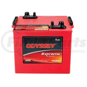 ODS-AGM6M by ODYSSEY BATTERIES - Powersport Marine Series AGM Battery - Dual Post