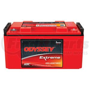 ODS-AGM70MJS by ODYSSEY BATTERIES - Powersport Series AGM Battery - Metal Jacket, Stud Post
