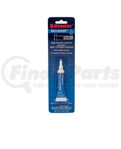 49441 by DYNATEX - Blue Medium Strength Threadlocker - 6ml Tube - Carded