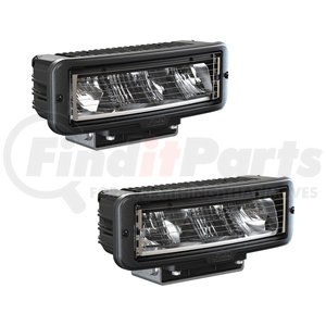 0551803 by J.W. SPEAKER - 24V DOT LED Heated Headlight - 2 Light Kit
