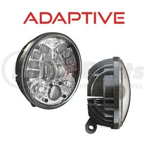 0552281 by J.W. SPEAKER - 12V DOT/ECE LED High & Low Beam Adaptive Headlight with Black Inner Bezel